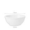 Taça Porcelana Branca 330ml 13X4.6cm Taça Porcelana Branca 330ml 13X4.6cm