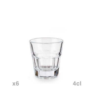 Copo Shot Vidro 40ml Pack 6