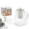 Bule com Filtro Inox 550ml 11X8.5X14cm