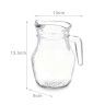 Jarro Vidro 500ml 9X13X13.5cm Jarro Vidro 500ml 9X13X13.5cm