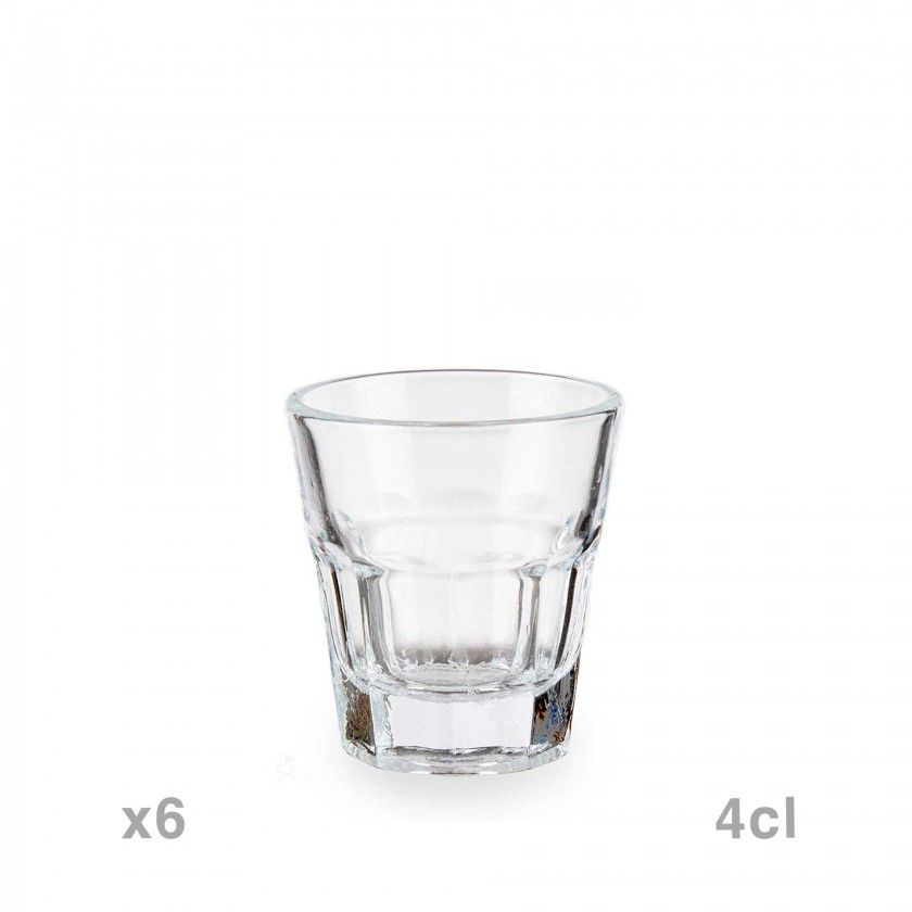 Copo Shot Vidro 40ml Pack 6 Copo Shot Vidro 40ml Pack 6