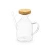 Galheteiro Rolha Bambu 600ml 16.5cm