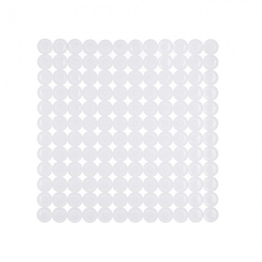 Tapete Banheira Ladrilhos Branco 54X54cm
