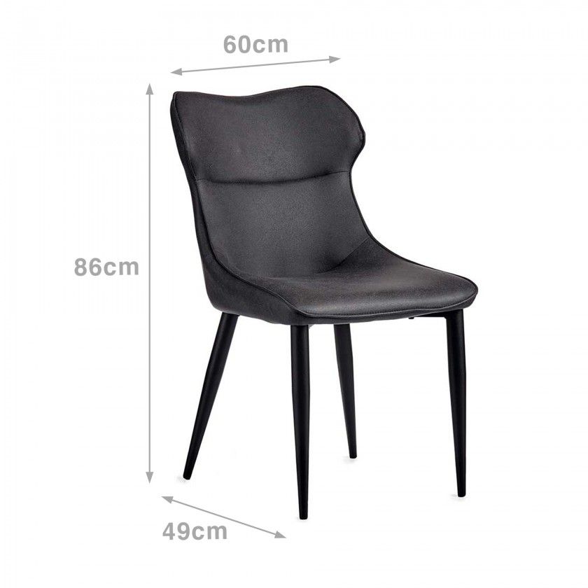 Poltrona Polipele Azul 60X49X86cm Poltrona Polipele Azul 60X49X86cm