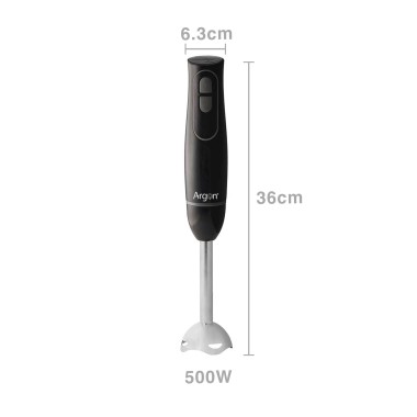 Varinha Mágica Argon Preta 500W 36cm