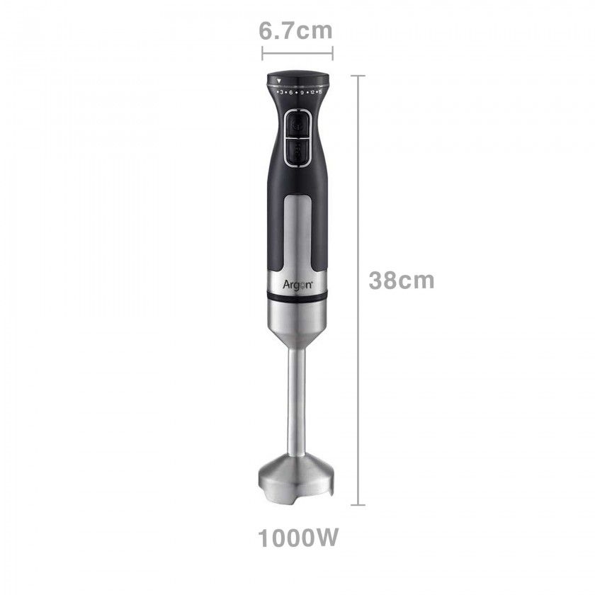 Varinha Mágica Argon Preta 1000W 6.7X38cm Varinha Mágica Argon Preta 1000W 6.7X38cm