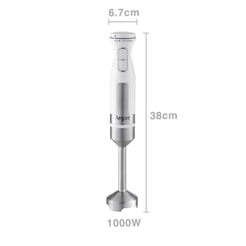 Varinha Mágica Argon Branca 1000W 6.7X38cm