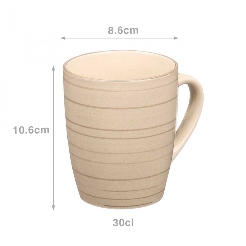 Caneca Espiral Cinza 300ml 8.6X10.6cm Caneca Espiral Cinza 300ml 8.6X10.6cm