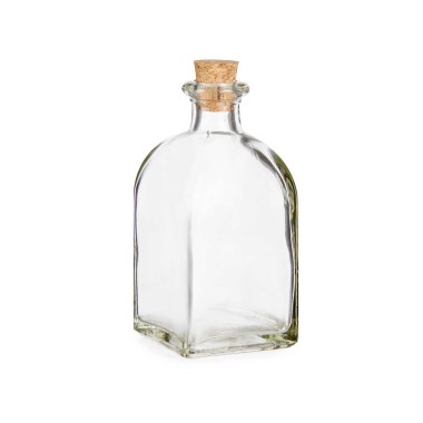 Frasco Vidro Tampa Corti�a 125ml 5X10cm