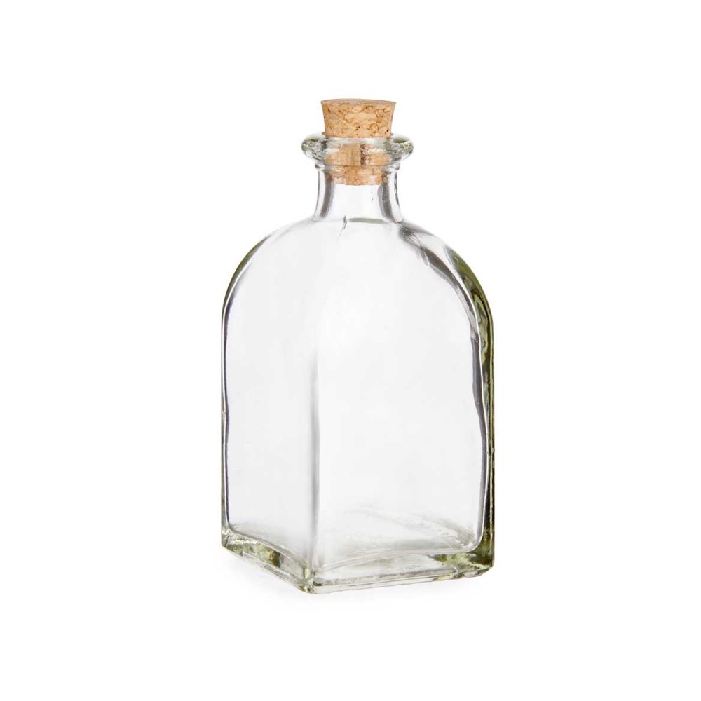 Frasco Vidro Tampa Corti�a 125ml 5X10cm