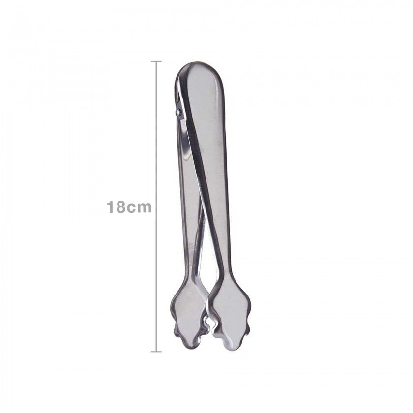 Pinça Gelo Inox 18cm Pinça Gelo Inox 18cm