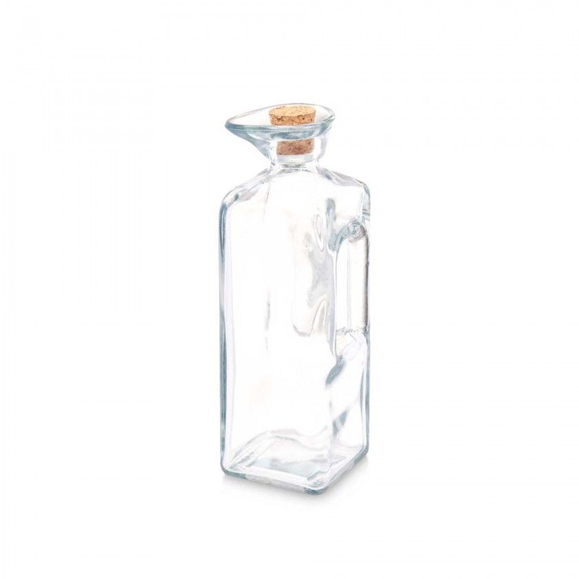 Galheteiro Tampa Cortia 330ml 8X8X19cm