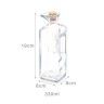 Galheteiro Tampa Cortiça 330ml 8X8X19cm Galheteiro Tampa Cortiça 330ml 8X8X19cm