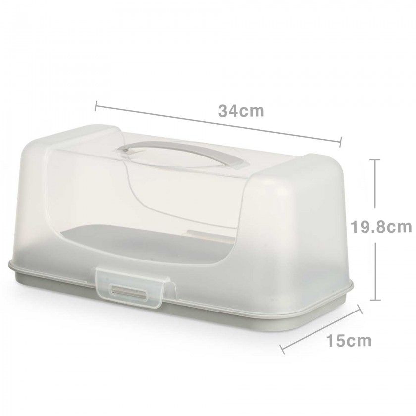 Boleira Plástica Retangular 19.8X34X15cm Boleira Plástica Retangular 19.8X34X15cm