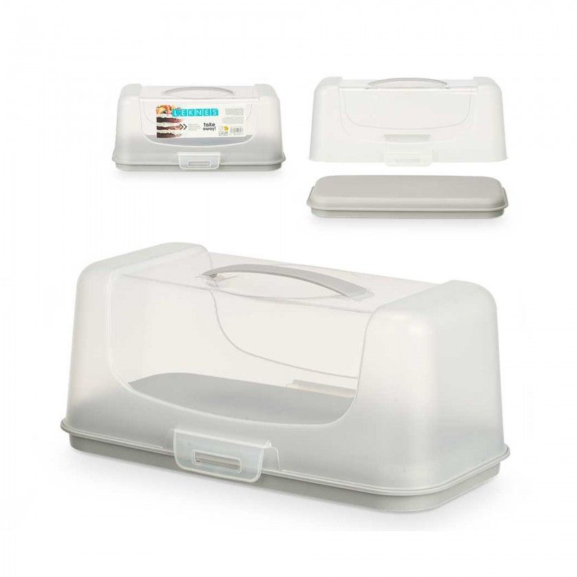 Boleira Plástica Retangular 19.8X34X15cm Boleira Plástica Retangular 19.8X34X15cm