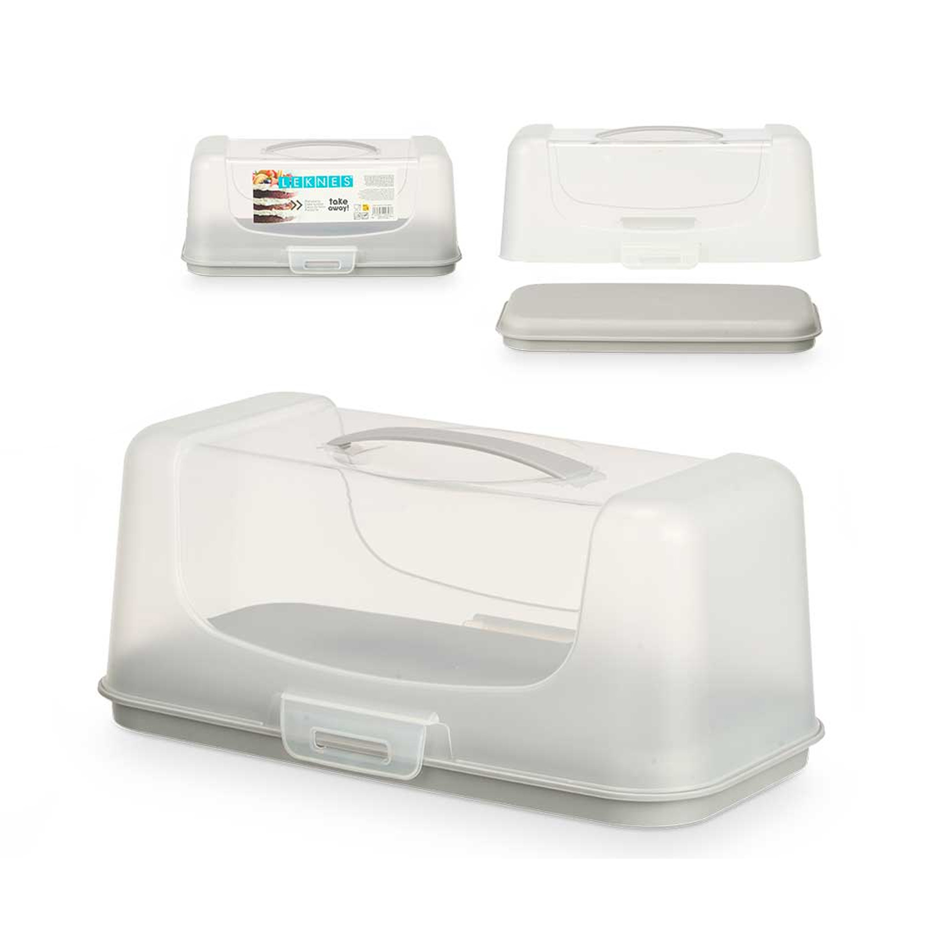 Boleira Plástica Retangular 19.8X34X15cm