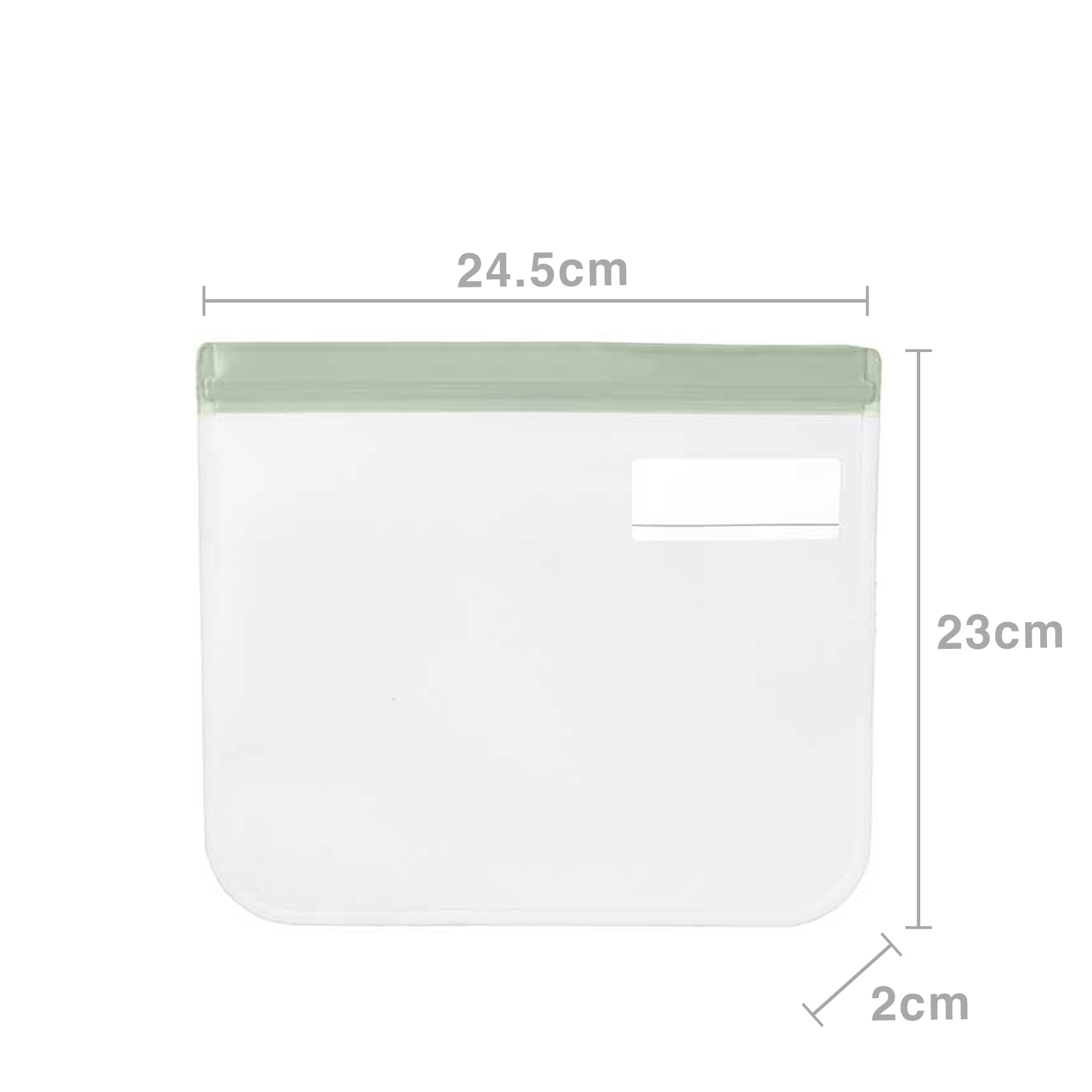 Saco Abertura Fácil 24.5cm Pack 2