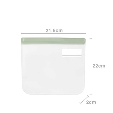 Saco Abertura F�cil 21.5cm Pack 2