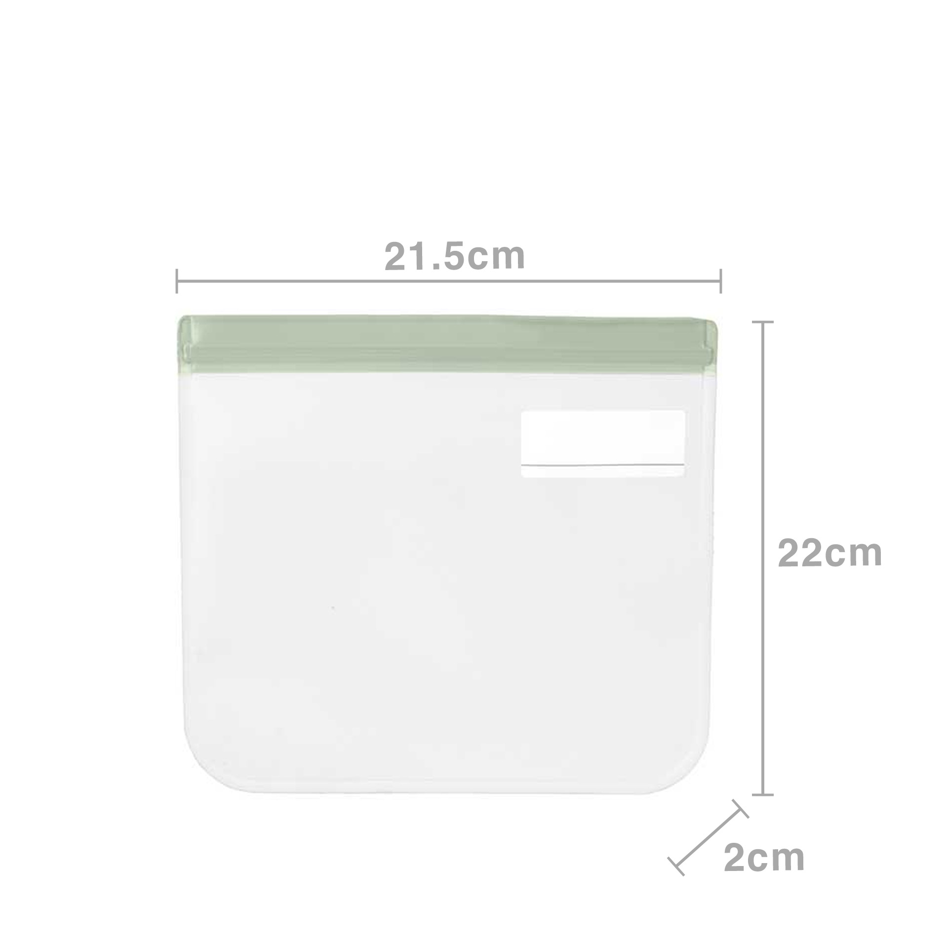 Saco Abertura Fácil 21.5cm Pack 2