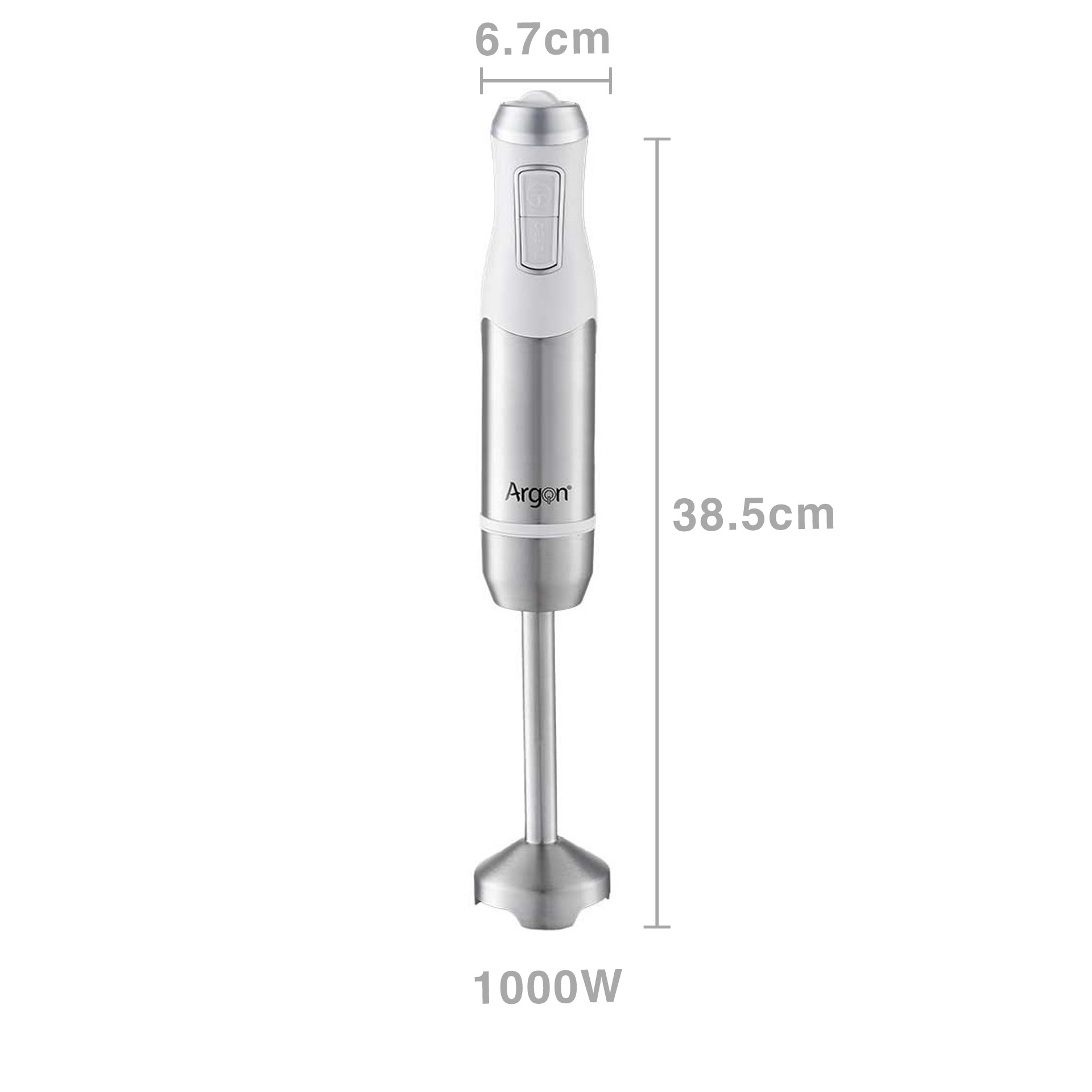 Varinha Mágica Argon Branca 1500W 6.7X38.5cm