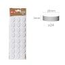 Feltro Adesivo Redondo 28X3mm Pack 24 Feltro Adesivo Redondo 28X3mm Pack 24