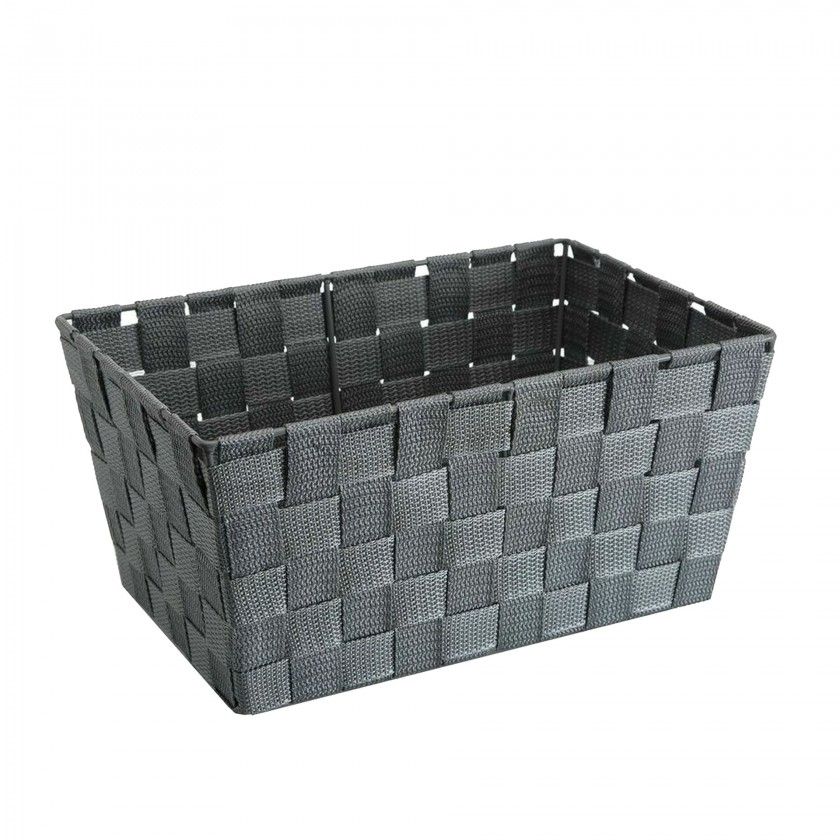 Cesto Tela Retangular Cores Sortidas 26X17X13cm