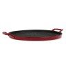 Grelhador Ferro Esmalte Redondo 32cm