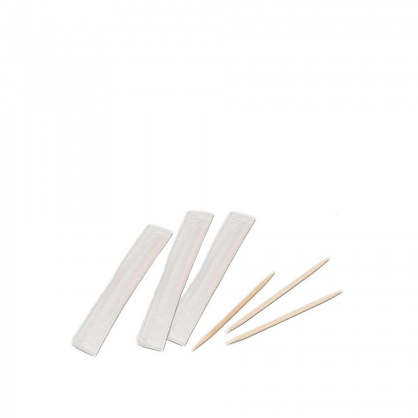 Palito Higinico Biodegradvel Embalado em Papel 1000 Unidades