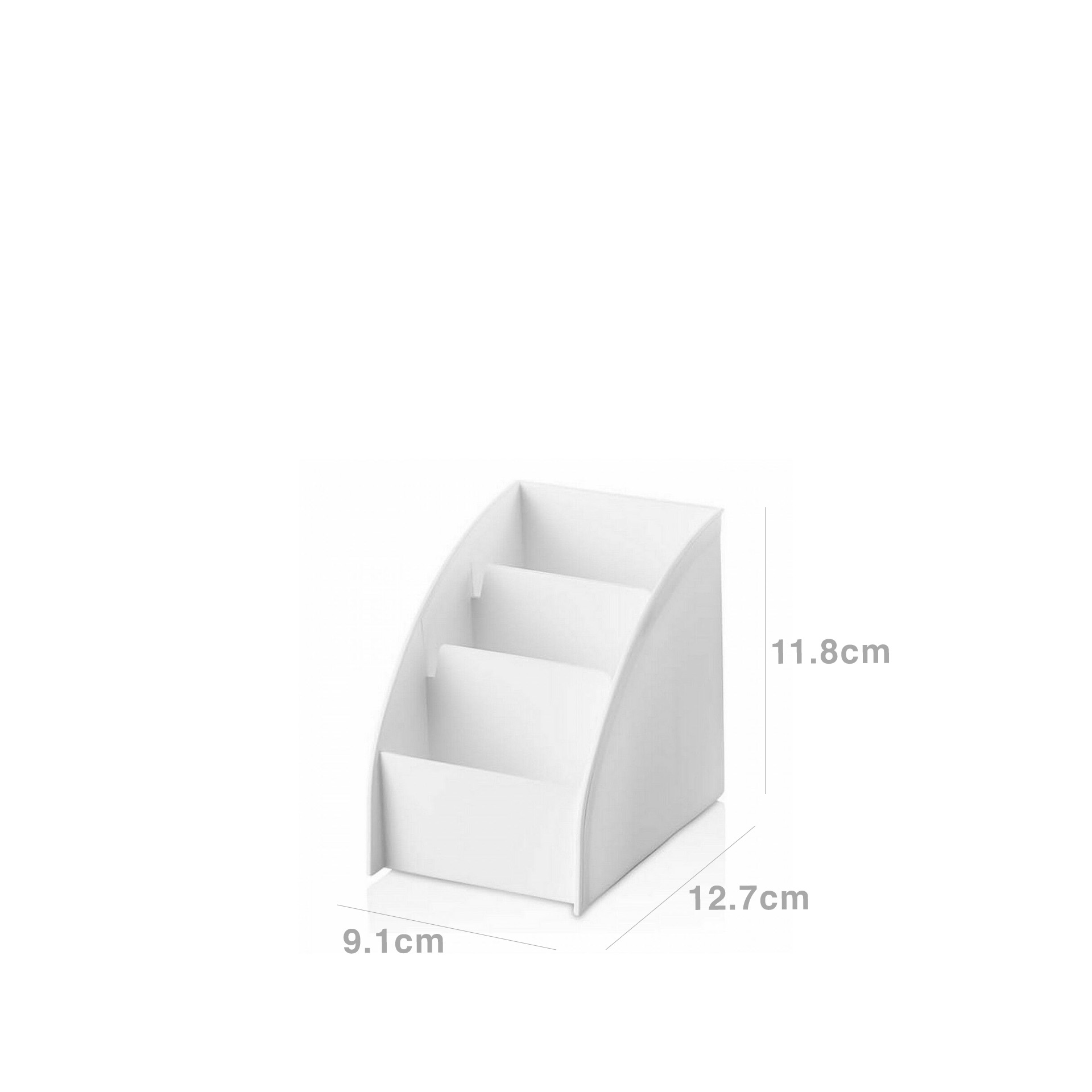 Organizador Lova 3 Divisões Vertical 12.7X9.1X11.8cm
