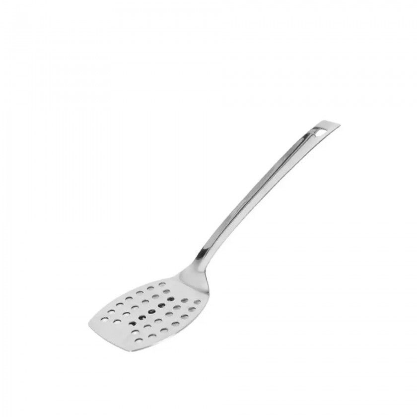 Esptula Inox Perfurada 8X33cm