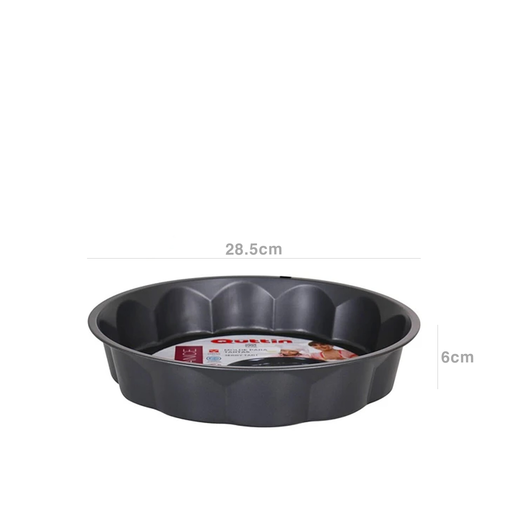 Forma Tarte Canelada Redondo 28.5X6cm