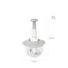 Cortador Vegetais Manual 2000ml 31X17cm