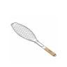 Grelha Churrasco Peixe Oval 40X15cm Grelha Churrasco Peixe Oval 40X15cm