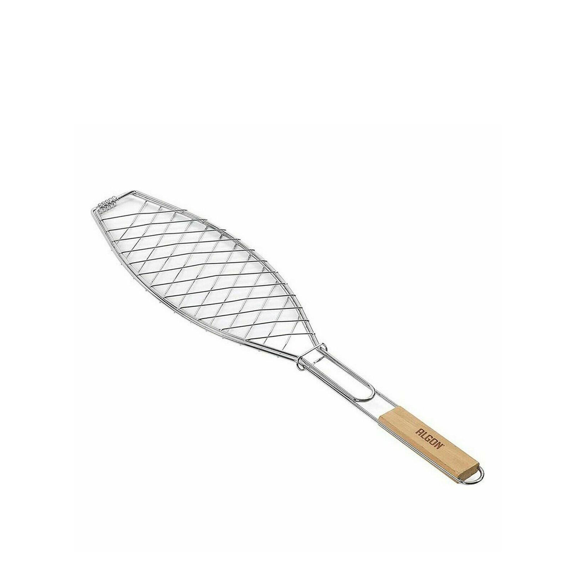 Grelha Churrasco Peixe Oval 40X15cm