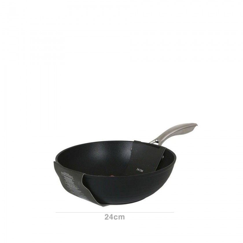 Wok Alumínio Forjado Pro Indução 24cm Wok Alumínio Forjado Pro Indução 24cm