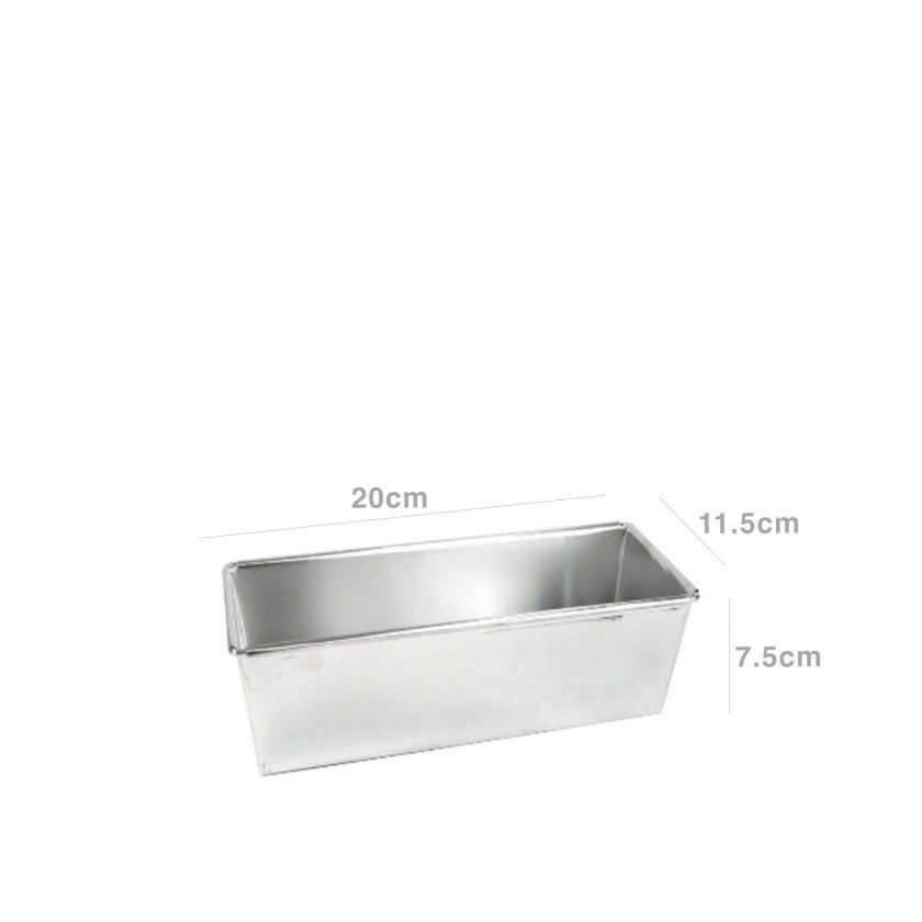 Forma Bolo Retangular 20X11.5X7.5cm Forma Bolo Retangular 20X11.5X7.5cm