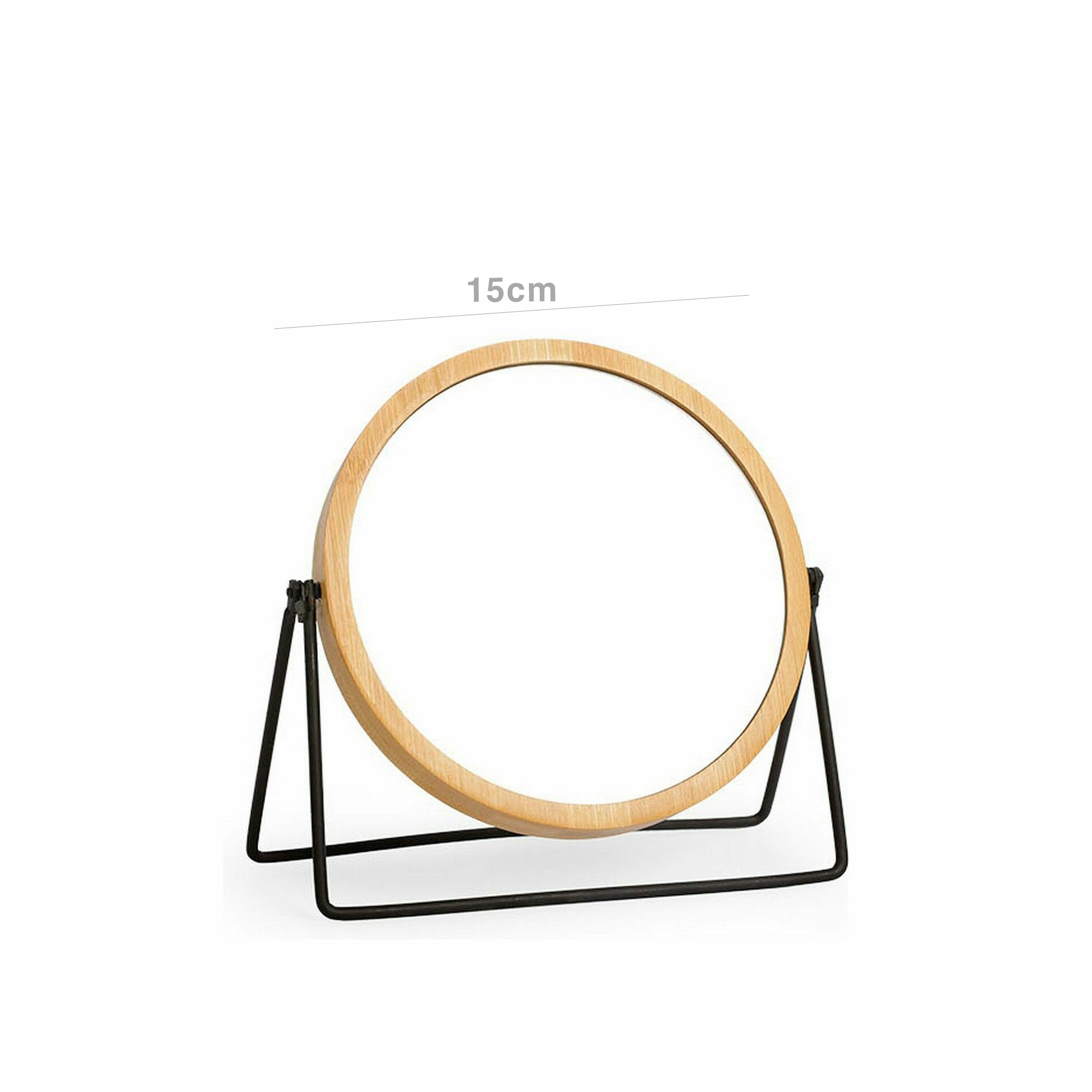 Espelho Mesa Aumento Redondo 15cm