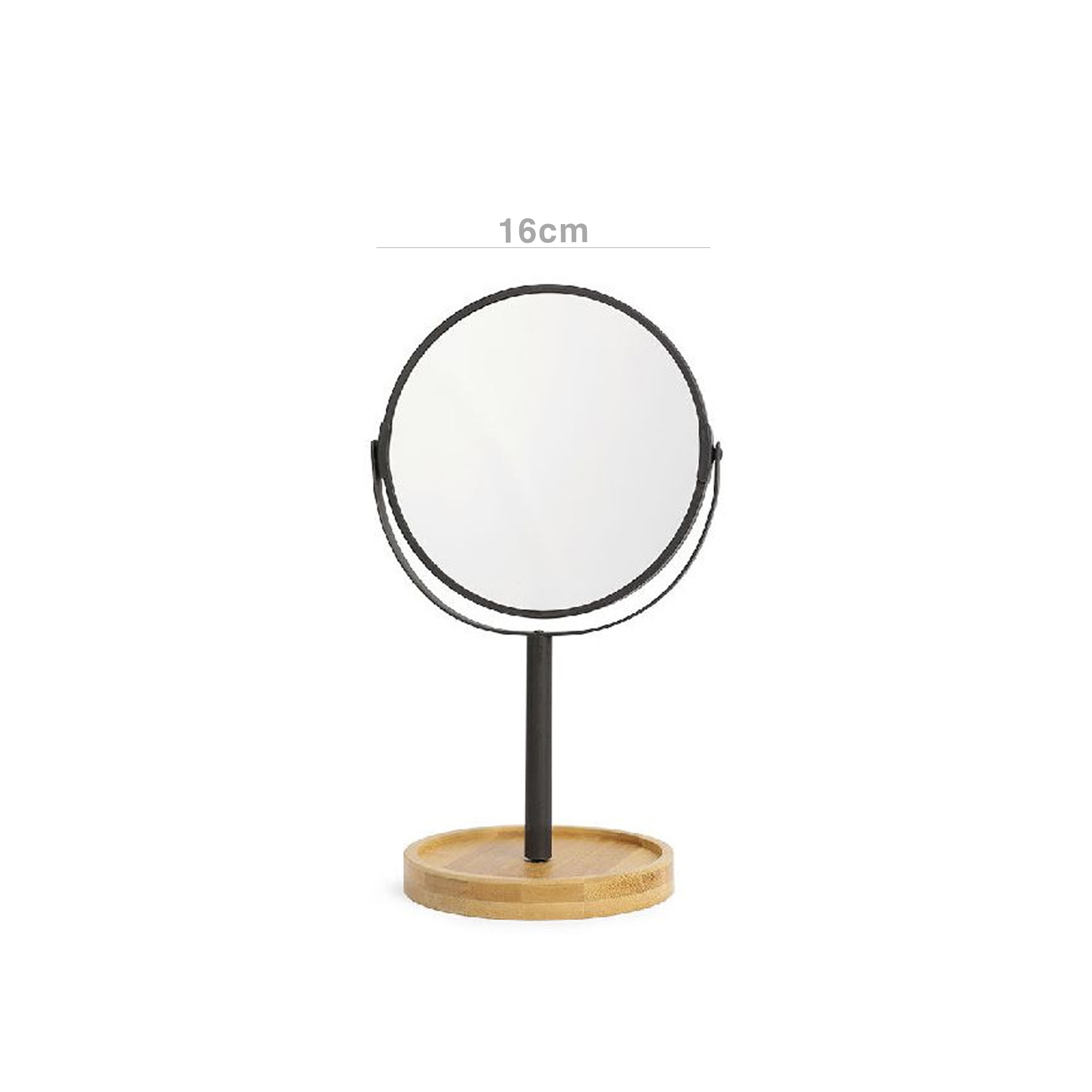 Espelho Mesa Aumento Redondo 16cm