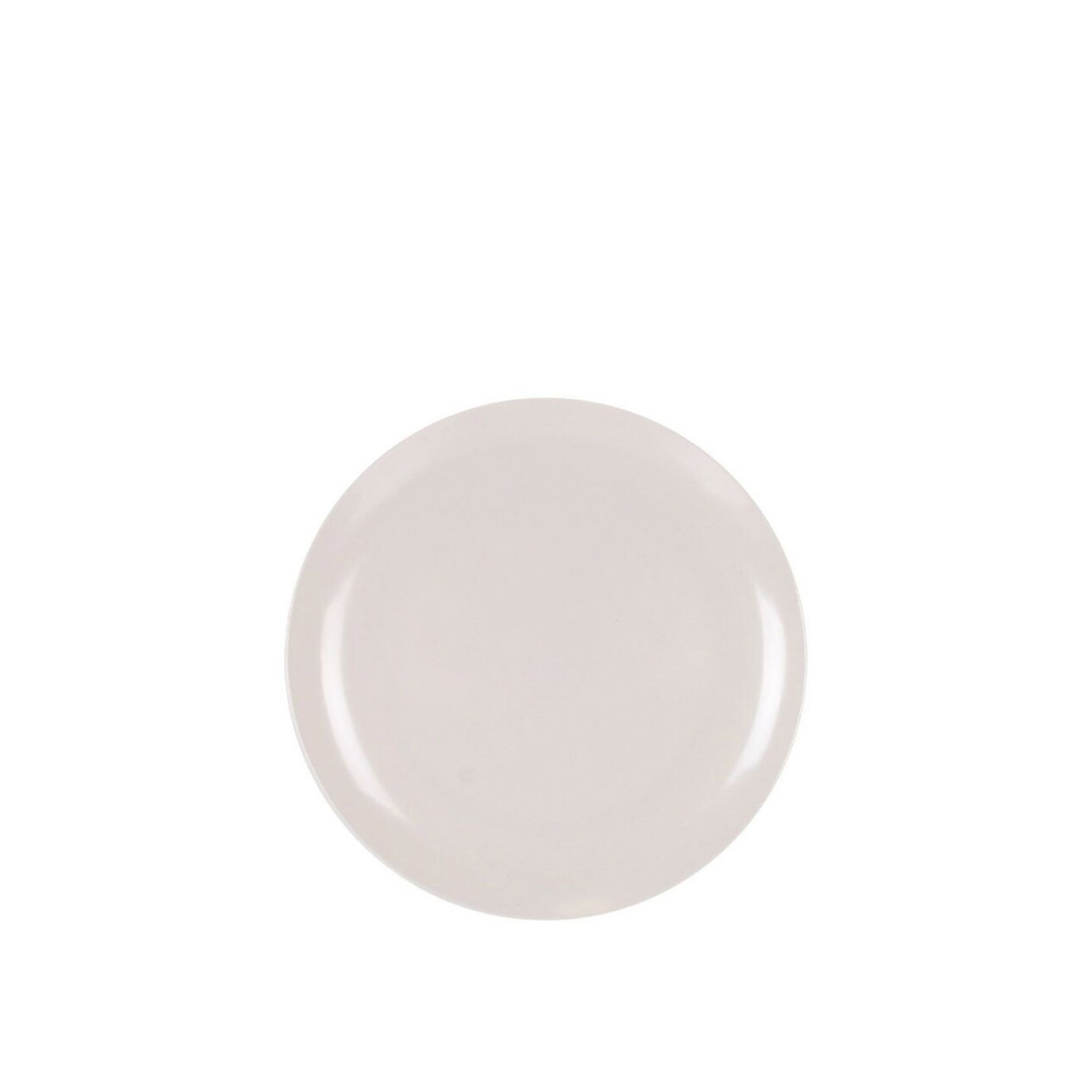Prato Sobremesa Melamina Ivory 20cm