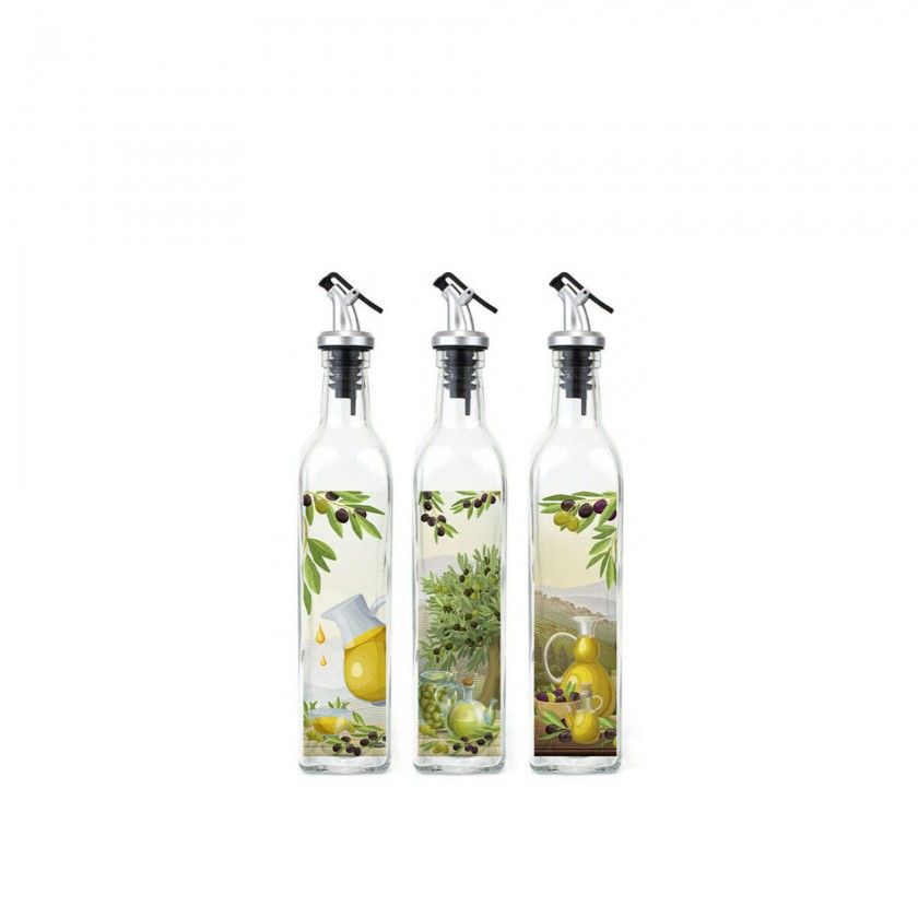 Galheteiro Vidro Tampa Abs 750ml