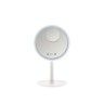 Espelho Led Plstico Redondo Branco 20cm