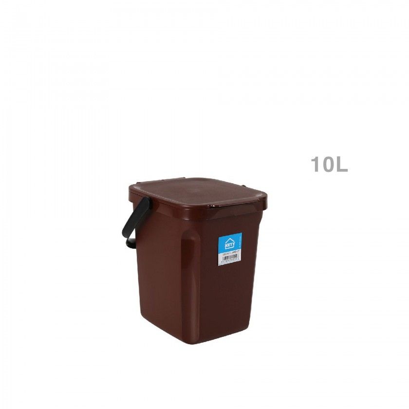 Balde Lixo Orgânico 10L 24X27X29cm Balde Lixo Orgânico 10L 24X27X29cm