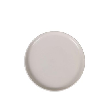 Prato Raso Ivory Branco 27cm