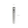 Cinzeiro Parede Inox Redondo 41X6X7cm