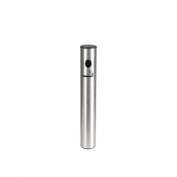 Cinzeiro Parede Inox Redondo 41X6X7cm