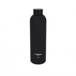 Garrafa Trmica Soft Touch Preto 1000ml 8.3X29cm