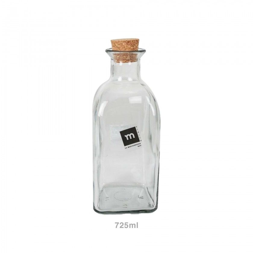 Garrafa Vidro Tampa Cortiça 725ml Garrafa Vidro Tampa Cortiça 725ml