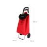 Carro Compras 2 Rodas 95X35X30cm Carro Compras 2 Rodas 95X35X30cm