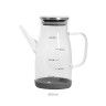 Galheteiro Vidro Tampa Metal 600ml 8.5X16.5X17.3cm Galheteiro Vidro Tampa Metal 600ml 8.5X16.5X17.3cm