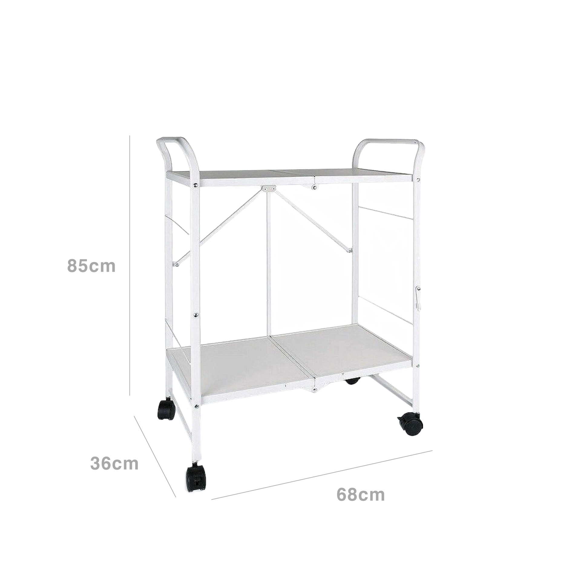 Carro Serviço Dobrável 68X36X85cm